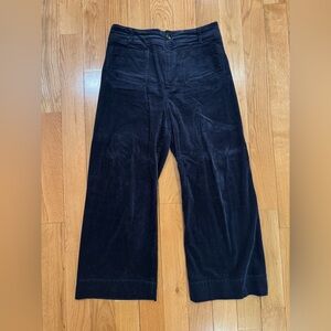 Anthropologie Navy Corduroy Pants
